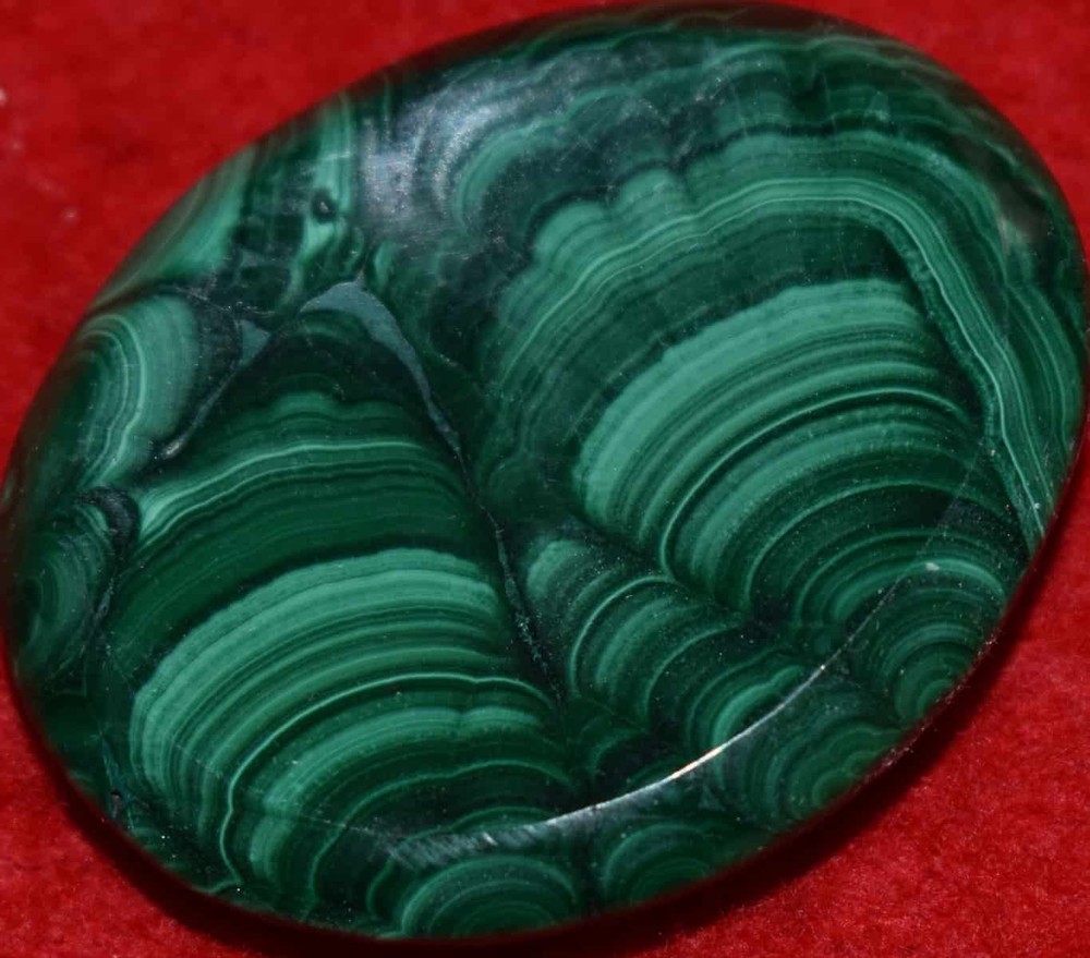 Malachite Worry Stone #3