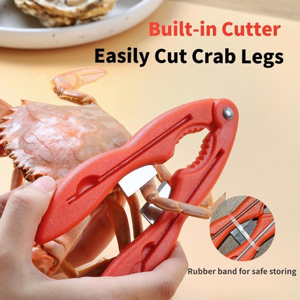 Crab Crackers and Tools Multifunctional Crab Leg Crackers Efficient Lobster Crac