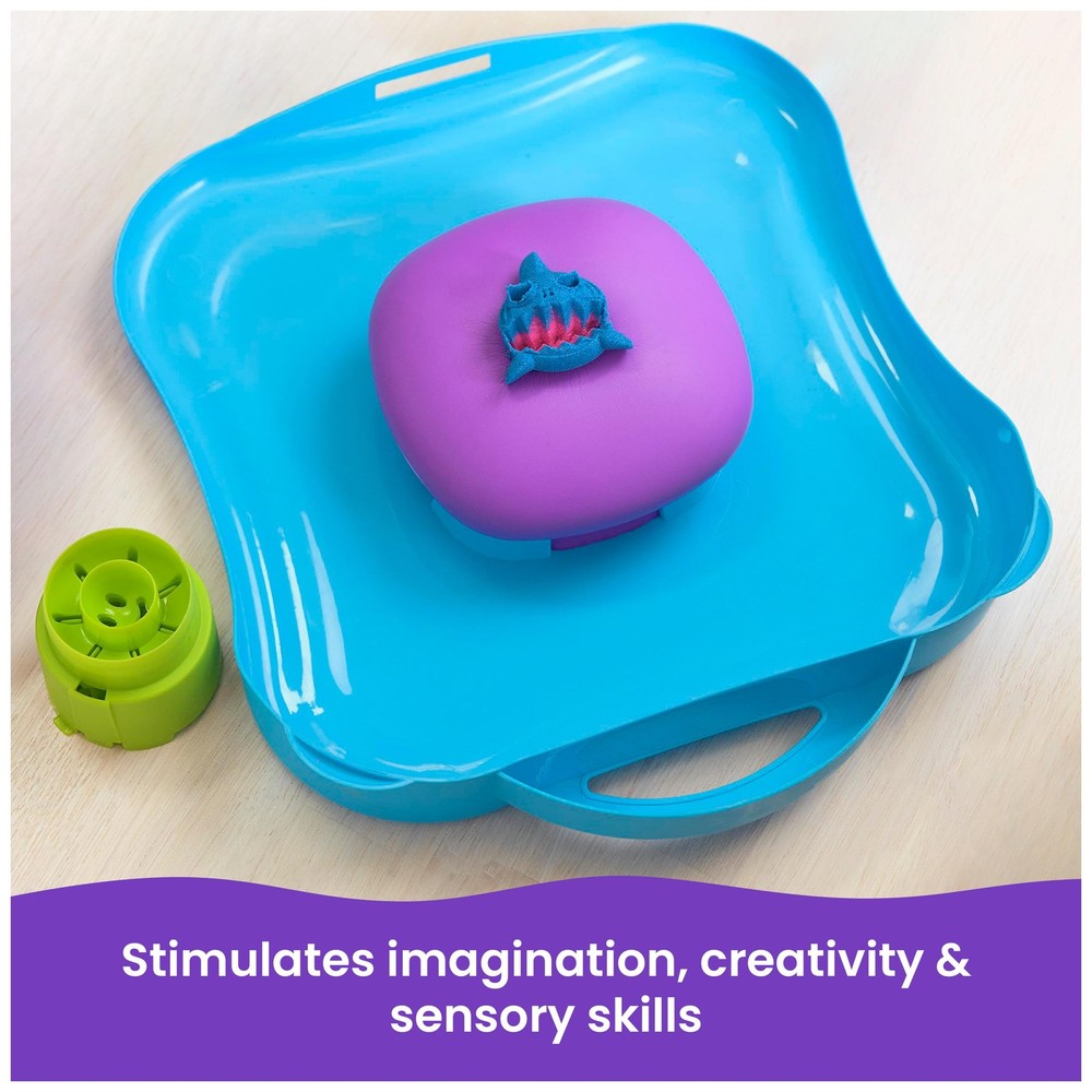 Kinetic Sand, SquishMotion, Easter Basket Stuffers, Includes 1lb Moldable Pla...