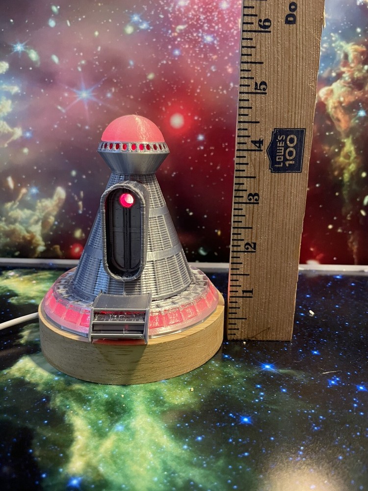 Lost In Space, sky pirate ship, miniature tribute, Light Up