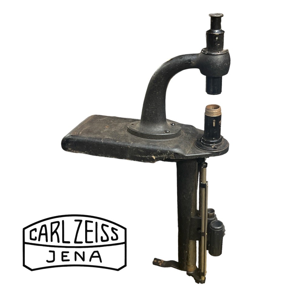 Vintage Carl Zeiss Jena Microscope Table Mount?