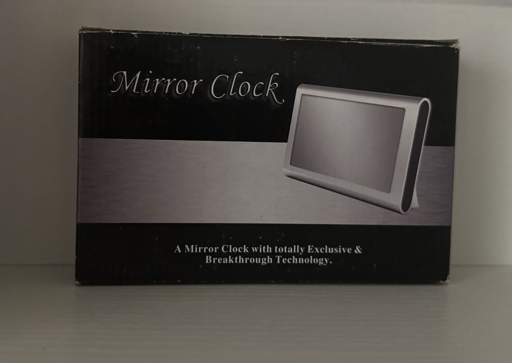 Mirror Clock With Totally Exclusive And Breakthrough Technology