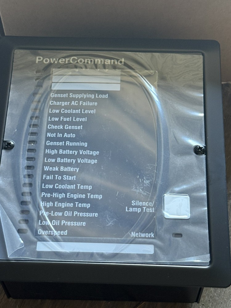 Cummins Generator Announciator