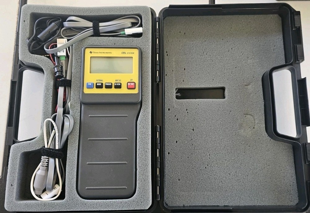 Texas Instruments CBL System Laboratory Collecting Data Device