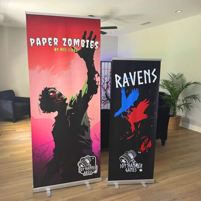 Anley Custom Retractable Banners - Personalized Banners