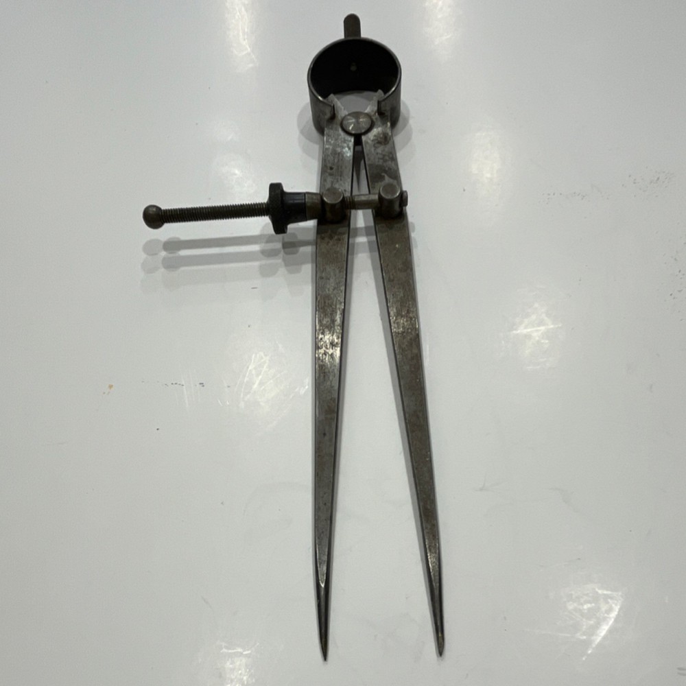 Spring Joint Divider Caliper with Adjustment Screw