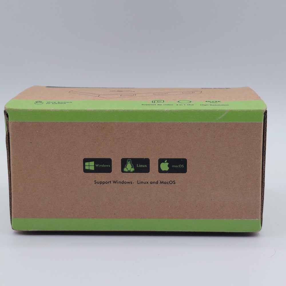 HDMI USB KVM Switch 2 Computers Share USB Device 2 In 1 Out