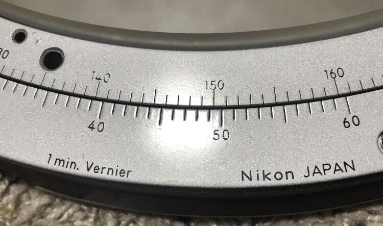 Nikon V-12 Profile Projector Screen