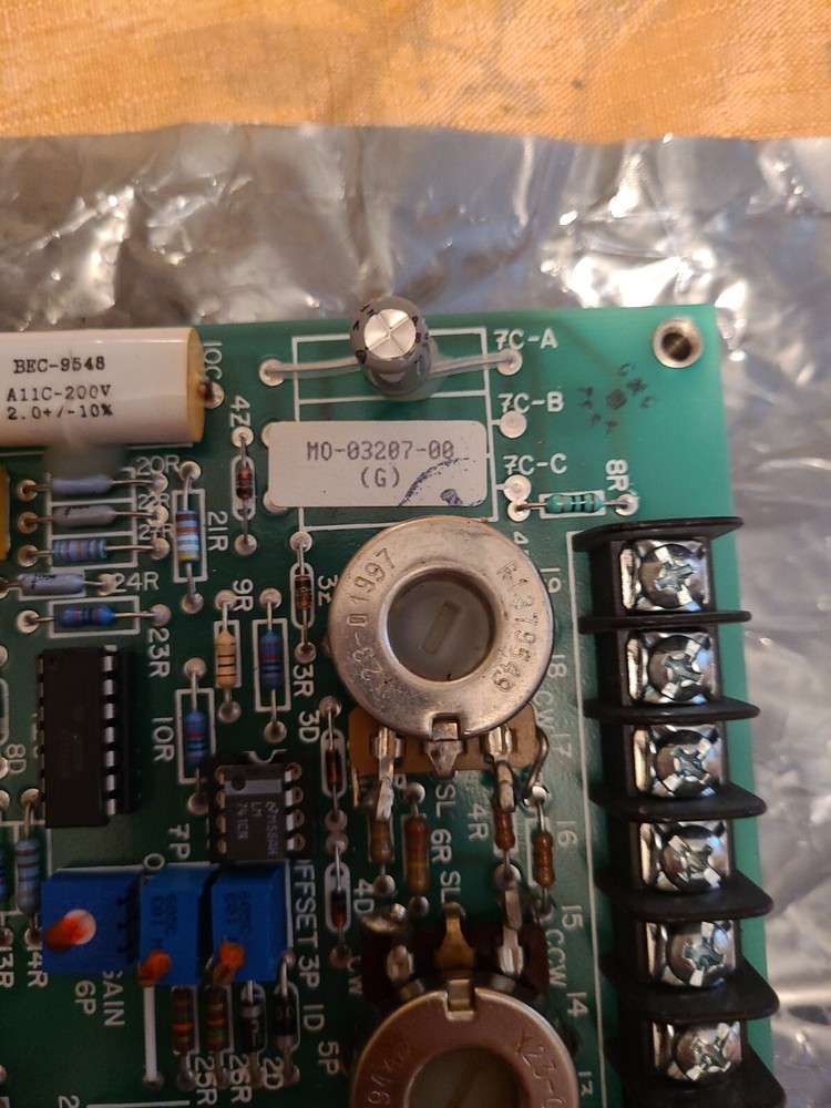 Cleveland Machine Controls M0-03207-00 (A) Motor Control Drive Board Module
