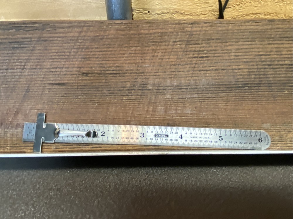 GENERAL HARDWARE MACHINISTS PROTRACTOR , CALIPER, POCKET RULER, 3 PC SET - Nice