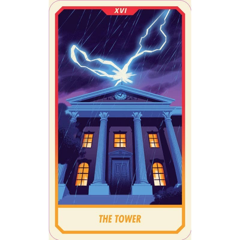 Back To The Future Tarot Deck And Guidebook 80s Sci Fi Movie - AUTHENTIC DECK
