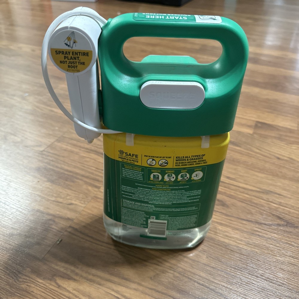 Spruce Snap & Spray Weed & Grass Killer Results in 1 Hour, 64OZ