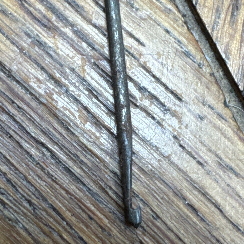 Antique Bone - Celluloid (?) Crochet Button Hooks