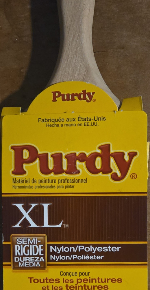 Purdy XL Bow Medium Nylon/Polyester Paint Brush with Wood Handle