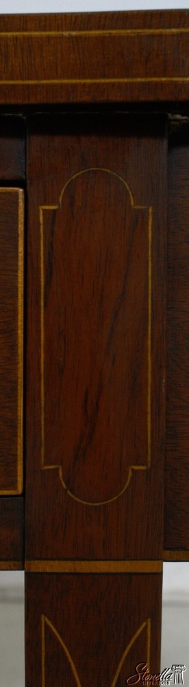 L32464EC: KINDEL Winterthur Collection Inlaid Mahogany Console Table