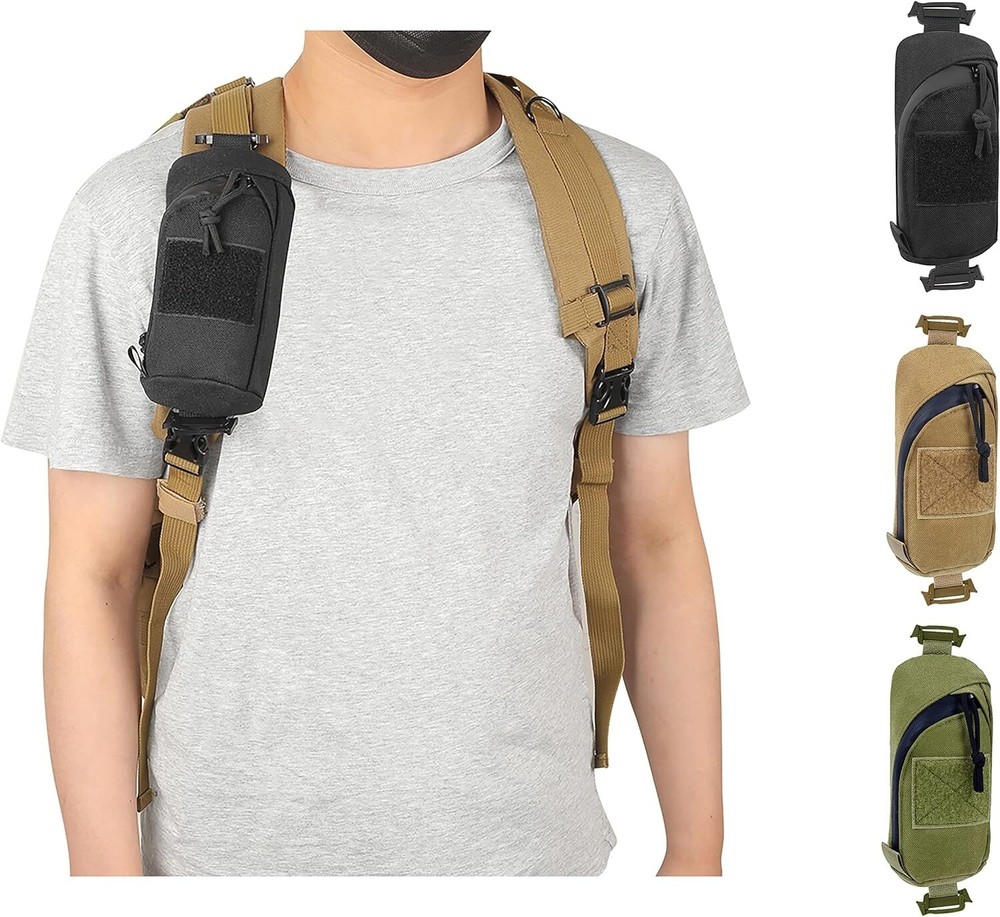 Tactical Backpack Shoulder Strap Accessory Pouch Military EDC Utility Tool Pack