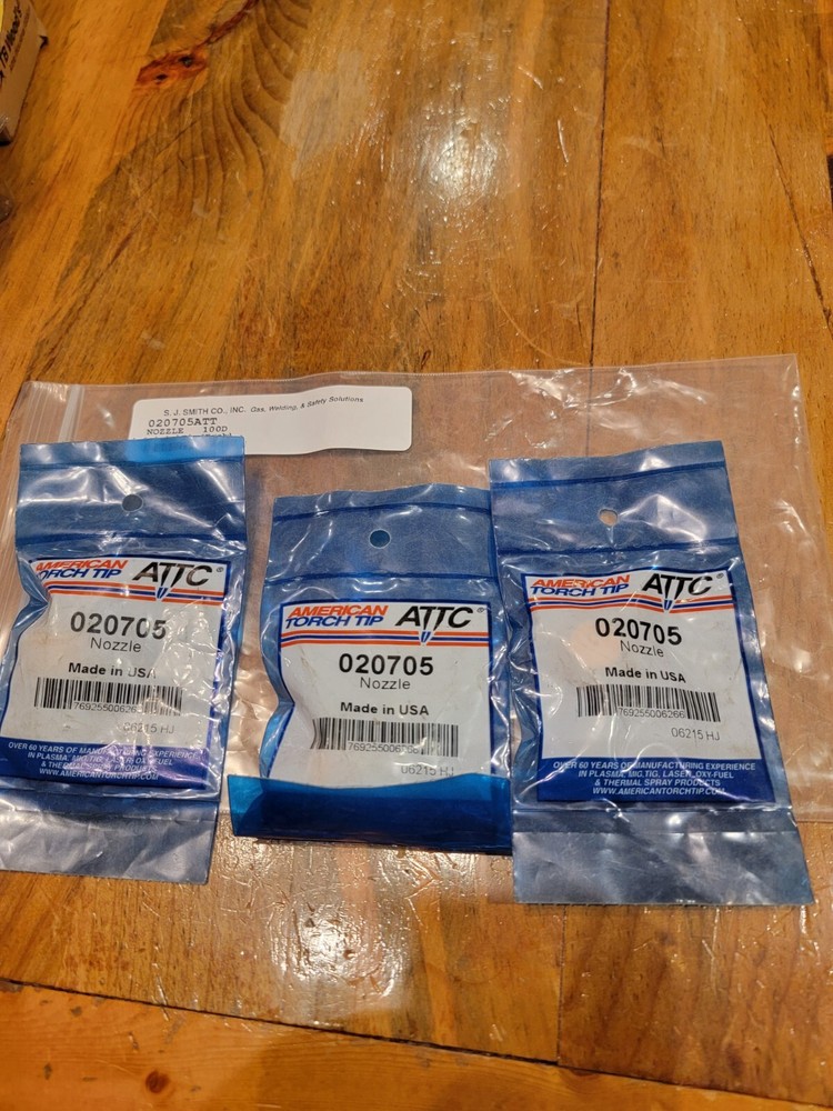 3pk ATTC 020705 PLASMA NOZZLE FOR HYPERTHERM