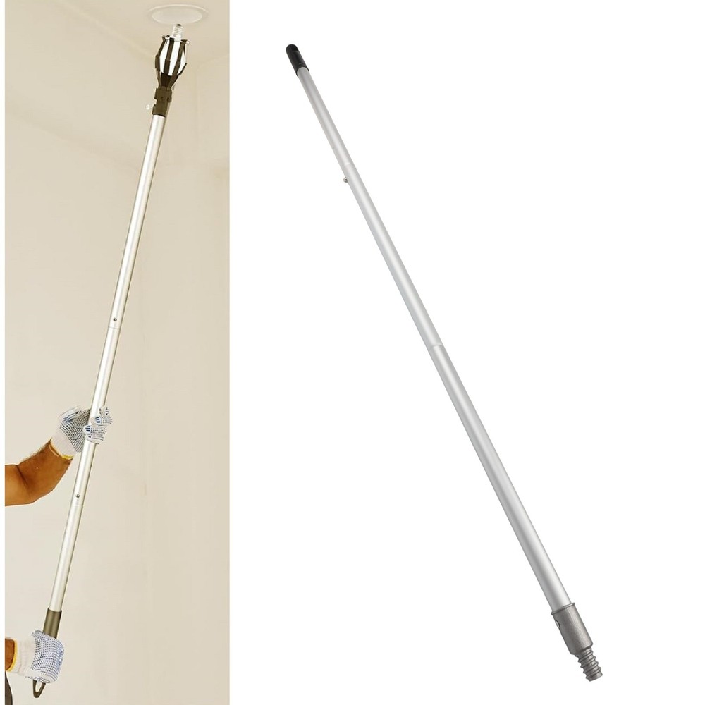 12ft Adjustable Pole with 9 Sections for Reaching For High Areas Easily