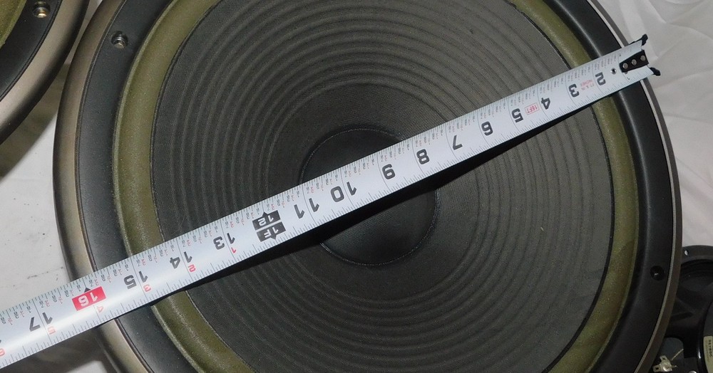 TECHNICS vintage 15" woofers PAIR
