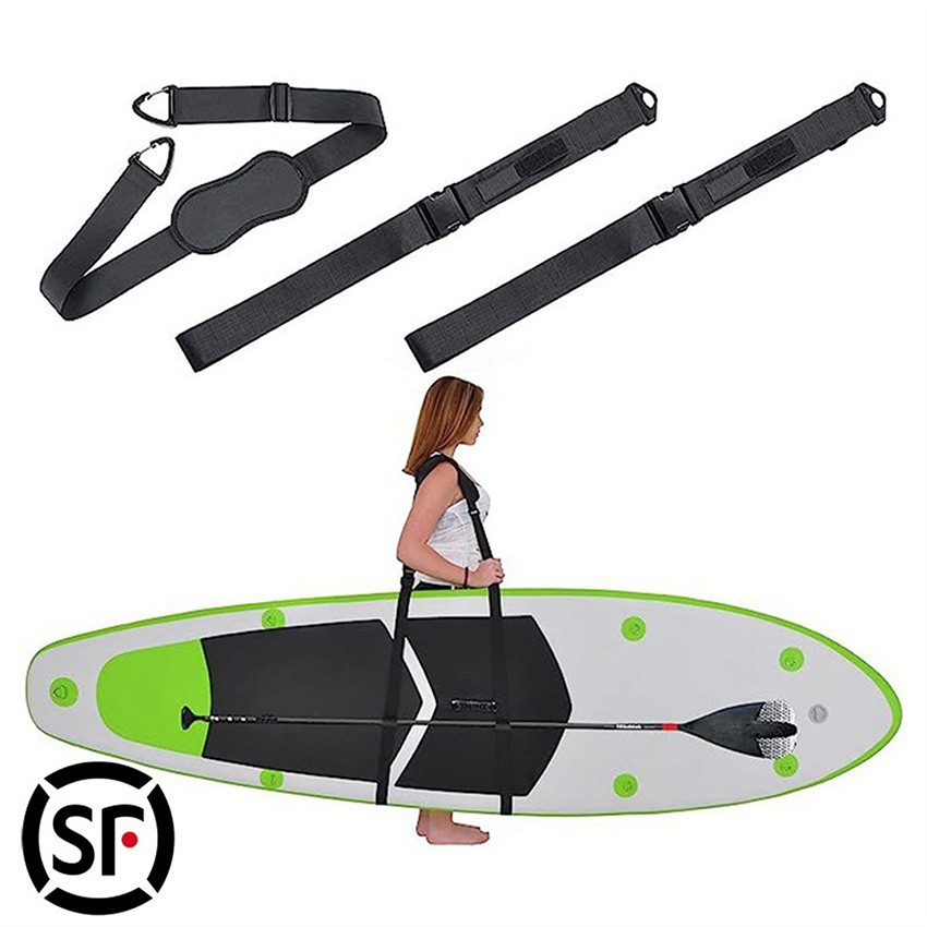 SUP Kayak Carry Strap Adjustable Shoulder Paddleboard Surfboard Transport Strap