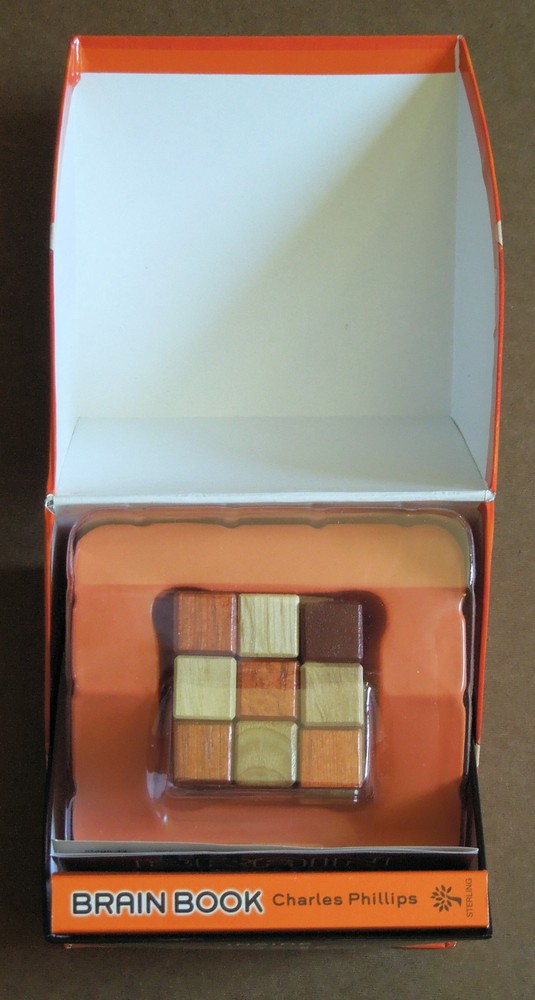 Brain Box Cube Puzzle & Brain Book by Charles Phillips (2006)