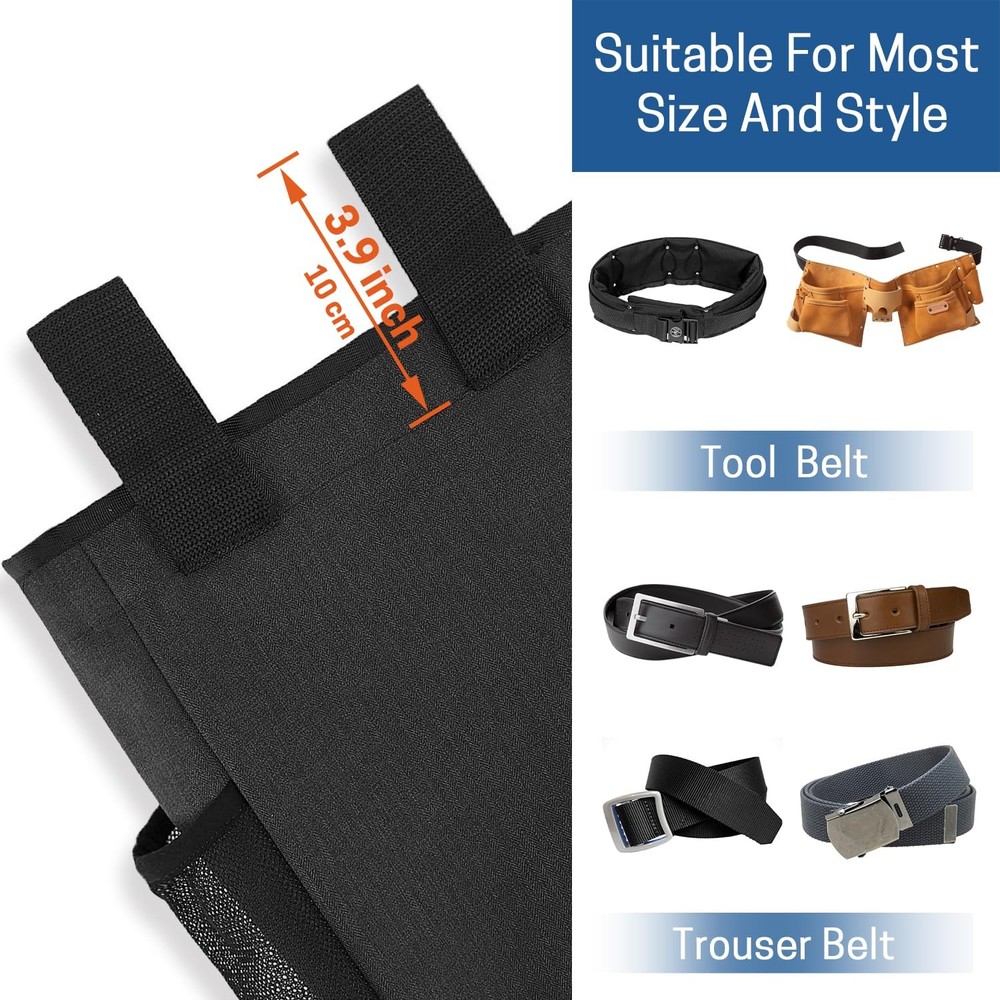Metal Detecting Pouch Bag Portable Waist Digger Tools Pack PinPointer