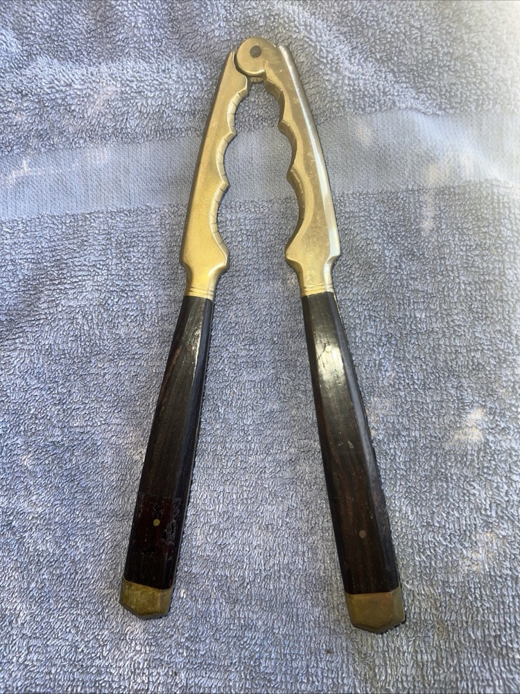 Vintage Nut Cracker - Selling How Found - Handle Needs Refinishing
