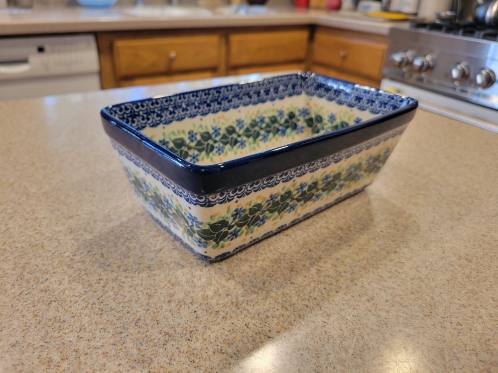 Polish Pottery 8" Loaf Pan