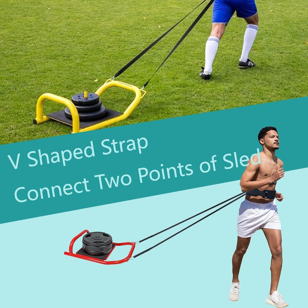 Weighted Training Waist Belt for Pulling Sled and Tires,Weight Pulling...