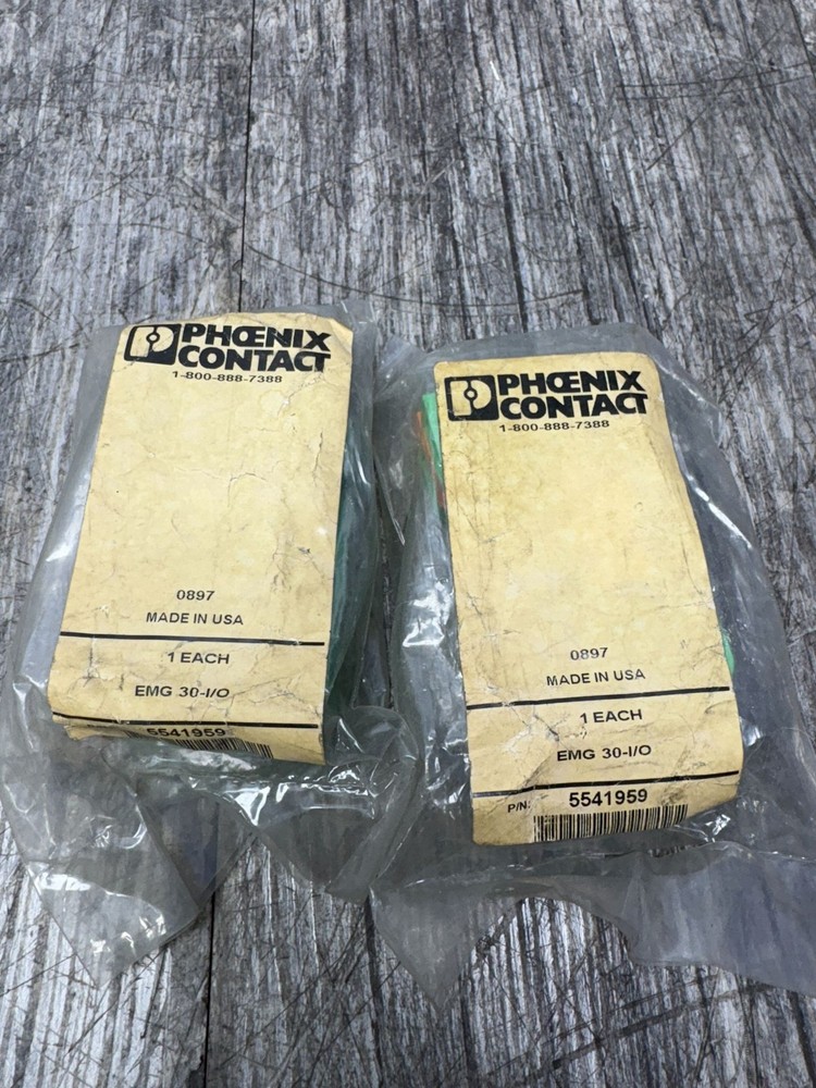 (LOT OF 2) PHOENIX CONTACT INTERFACE MODULES EMG 30-I/O