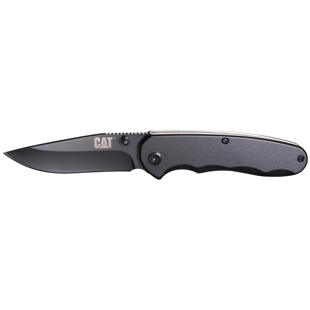 Cat 7 Inch Drop Point Folding Knife - 980016