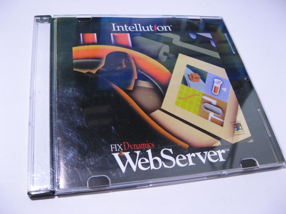 Intellution FIX Dynamics WebServer 2.0 Software CD - Used Original Package