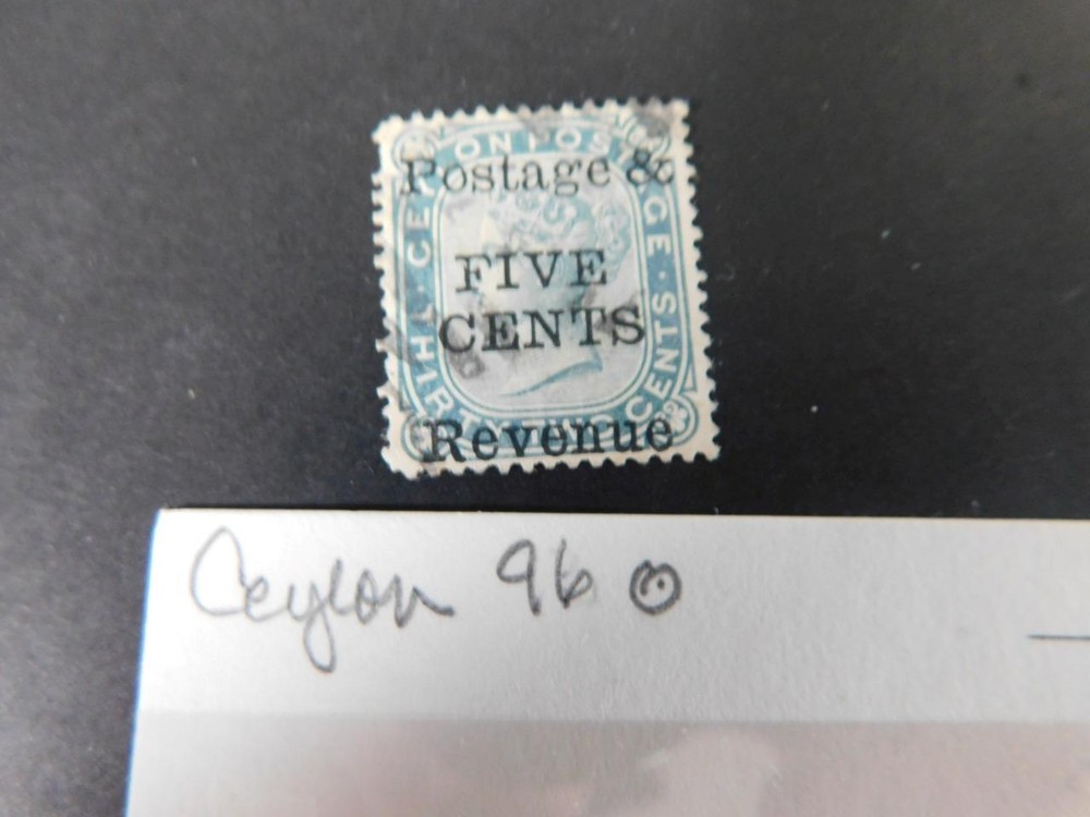 CEYLON SCOTT# 96 USED