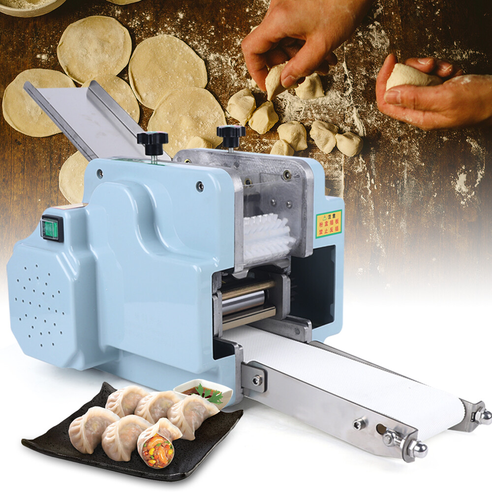 Commercial Electric Dumpling Skin Processing Machine Maker Wonton Dough Wrapper
