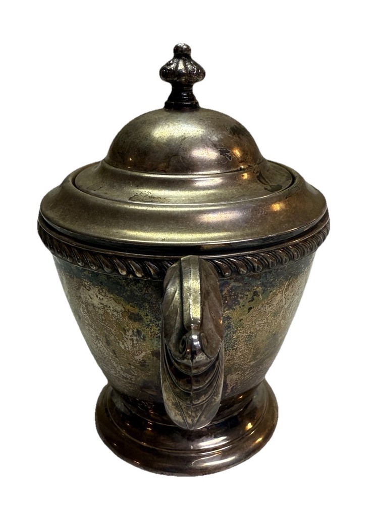 Poole Silver Co EPNS Sugar Bowl, #1404