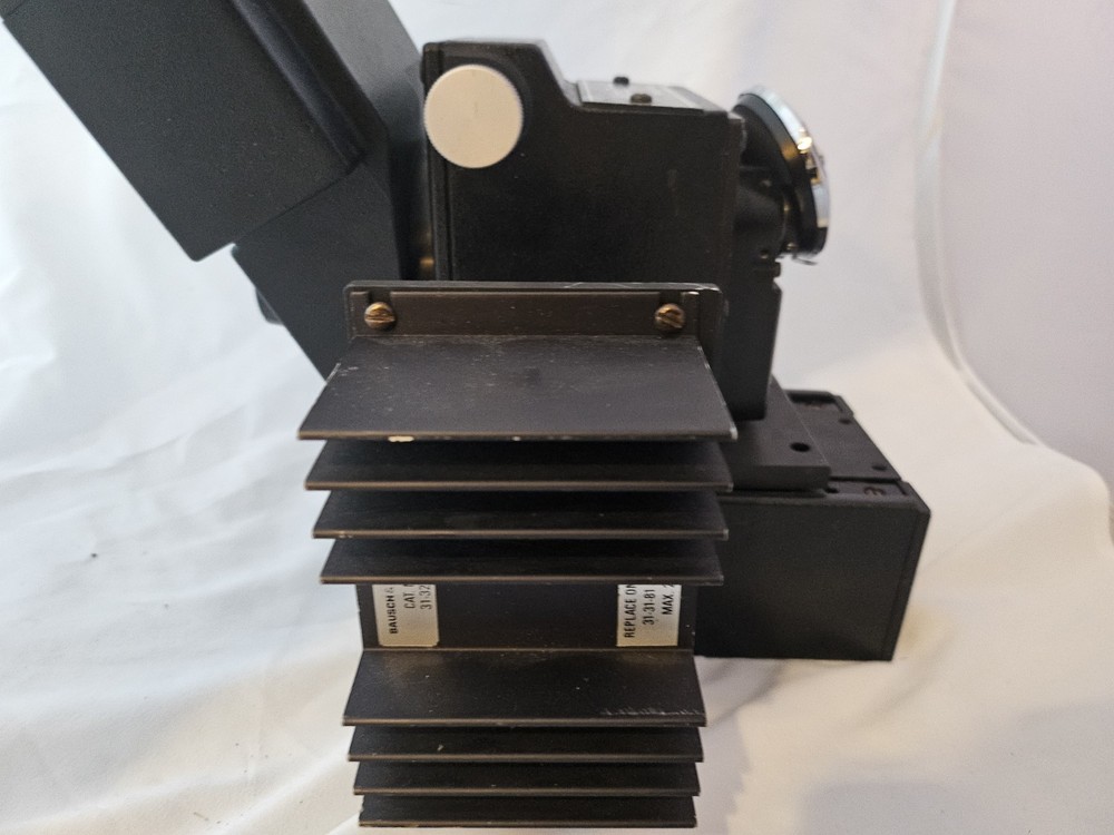 Bausch & Lomb B&L Microzoom Microscope Head Manipulator With Lenses