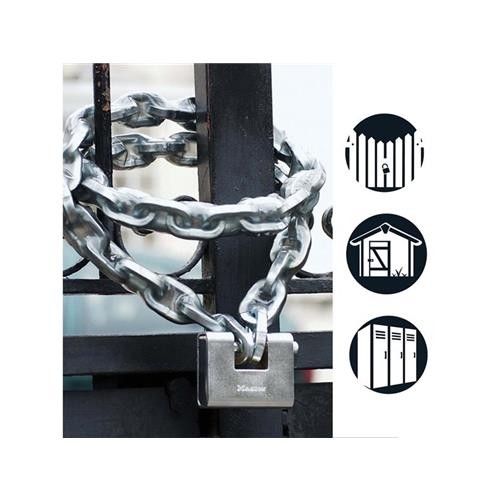 Master Lock Armoured 80mm Zinc Body Shutter Padlock MLK680