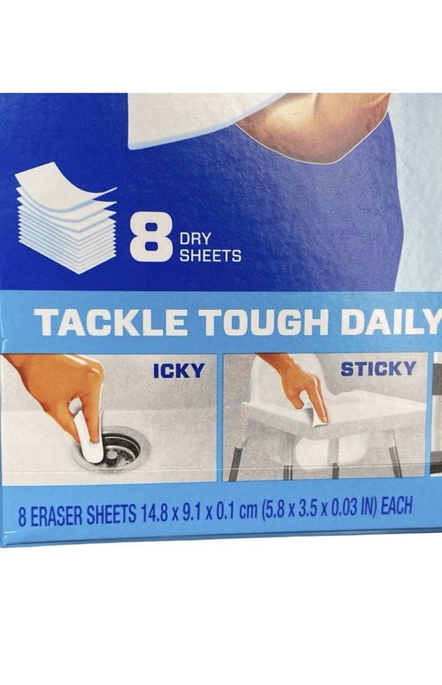 Mr. Clean Magic Eraser Cleaning Thin Sheets, 8 Sheets 2 PACK 16 SHEETS