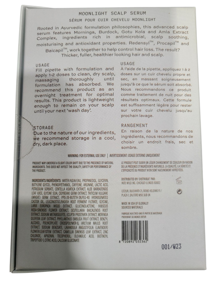 indē wild Moonlight Overnight Scalp Serum - 50ml