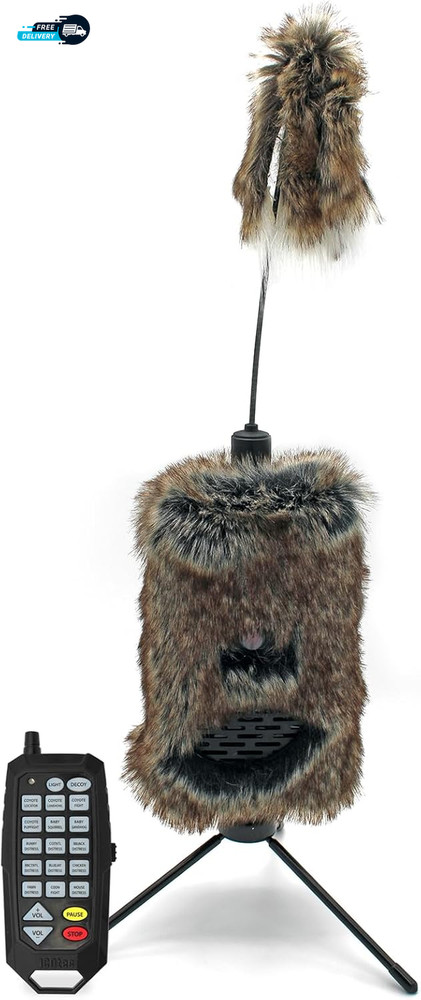 Furnado Predator Game Caller Decoy Combo - Designed for Coyote