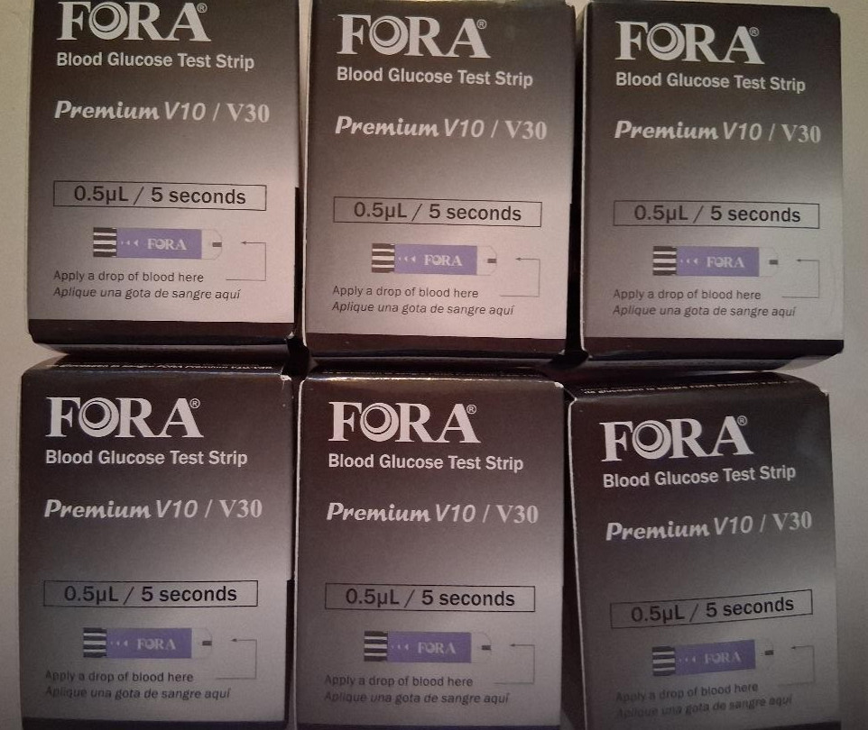 For A Test Strips 50 ct (6 boxes-300 total) Exp 12/2027 New