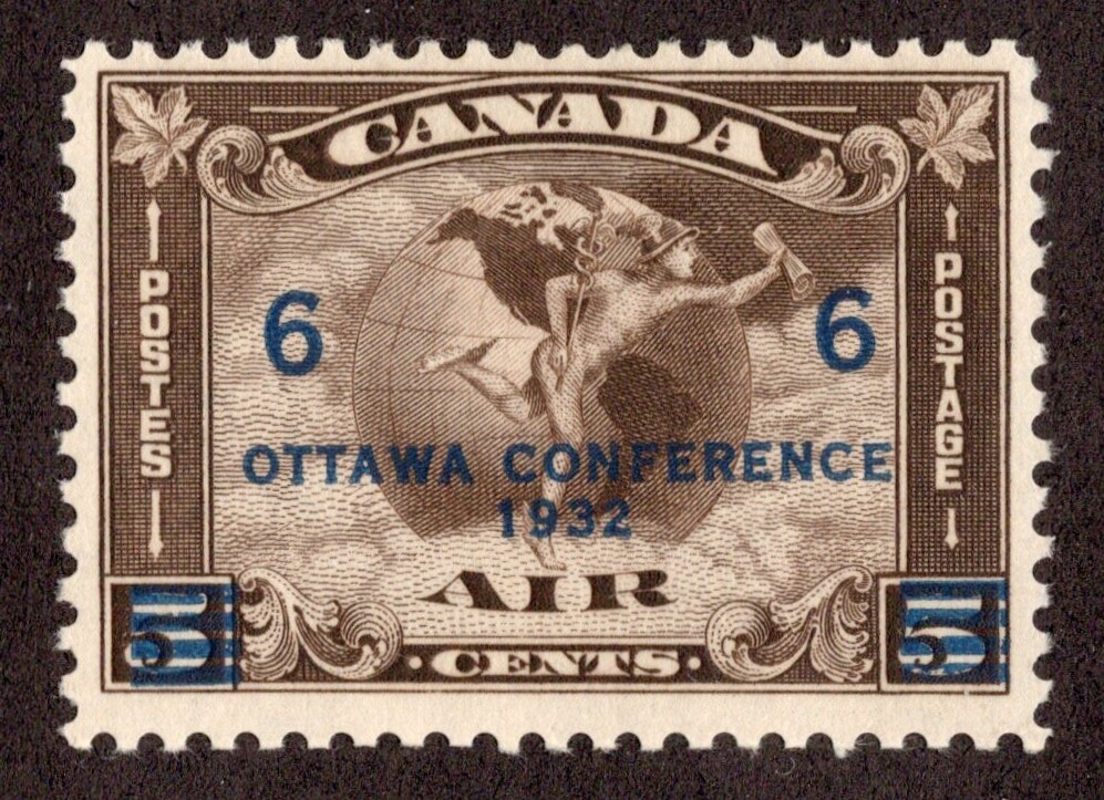*KAPPYSstamps 17638 CANADA AIR MAIL SCOTT C4 MOG NEVER HINGED   MINT