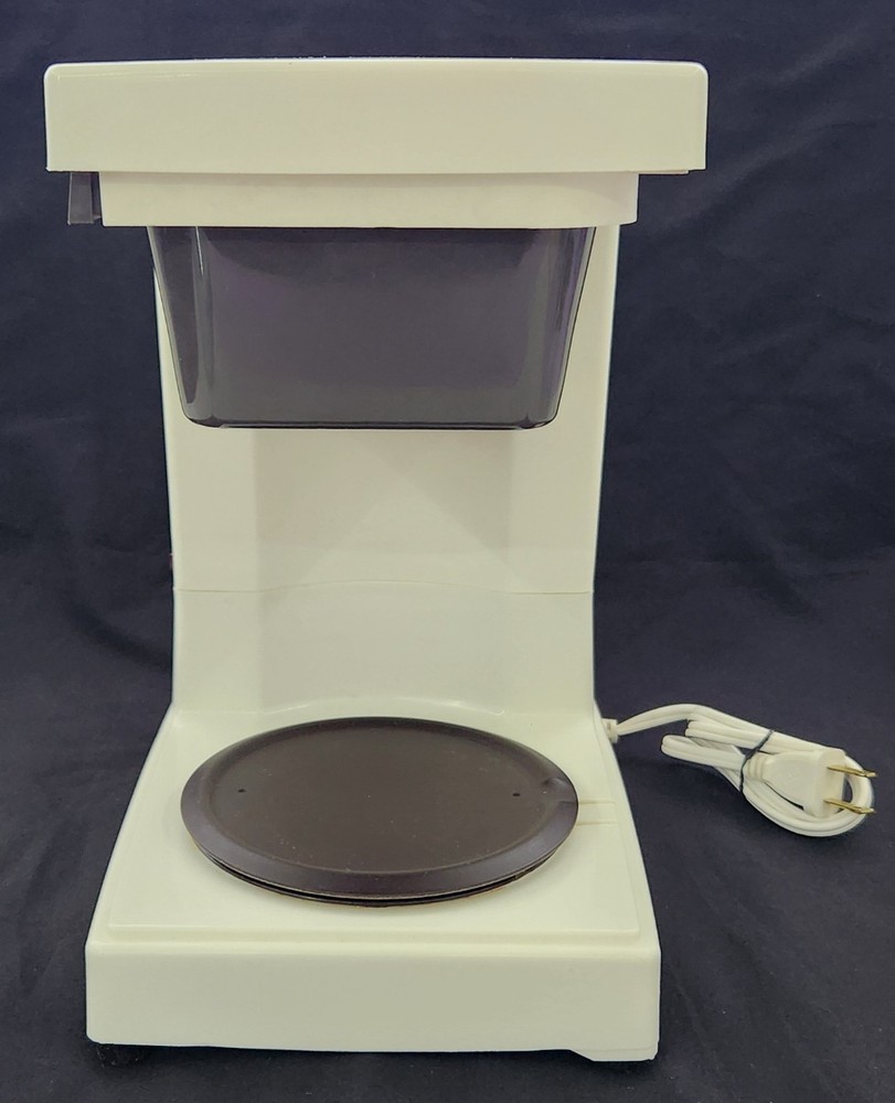 MR. COFFEE SR. 10-Cup Compact Automatic Brewing System SR-10 Box & Manual TESTED