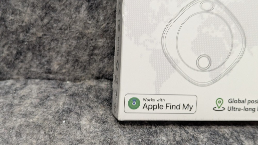 4 Pack - Air Tracker Tags, Bluetooth Tracker Works with Apple Find My APP (iOS)
