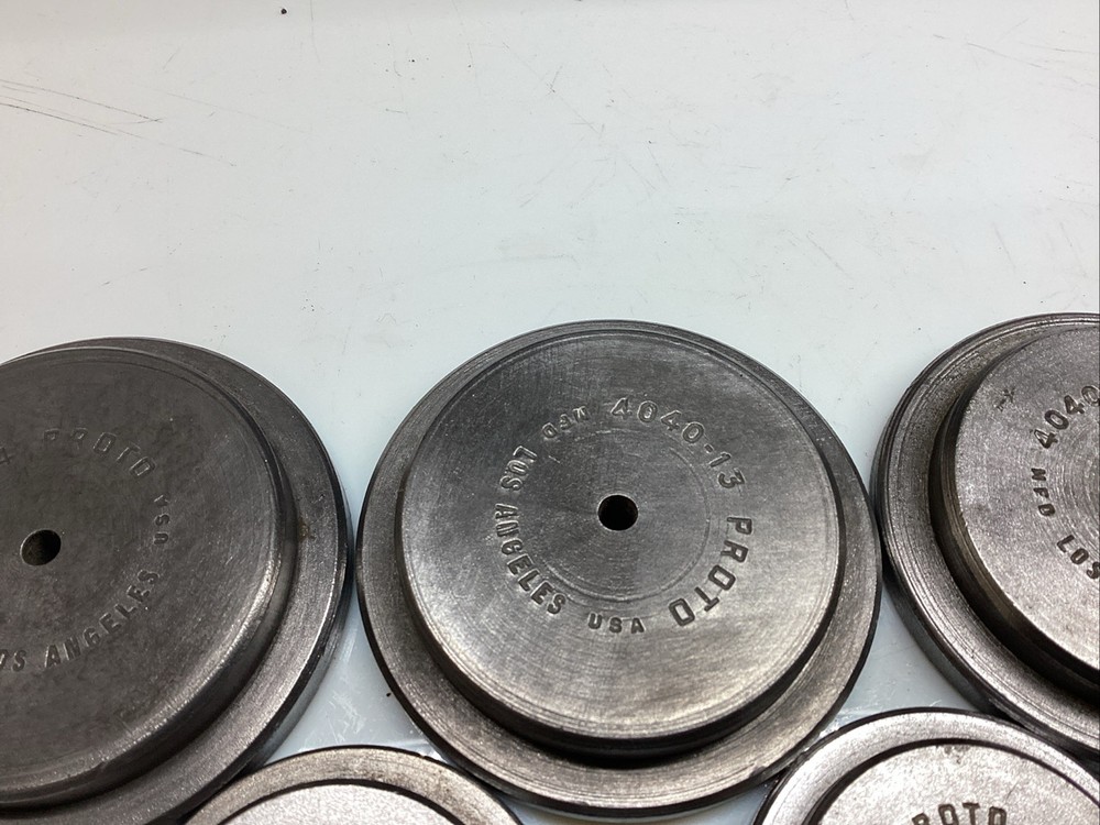 Proto 4040 Step Plate Adapter Set 7 Piece Pre Owned