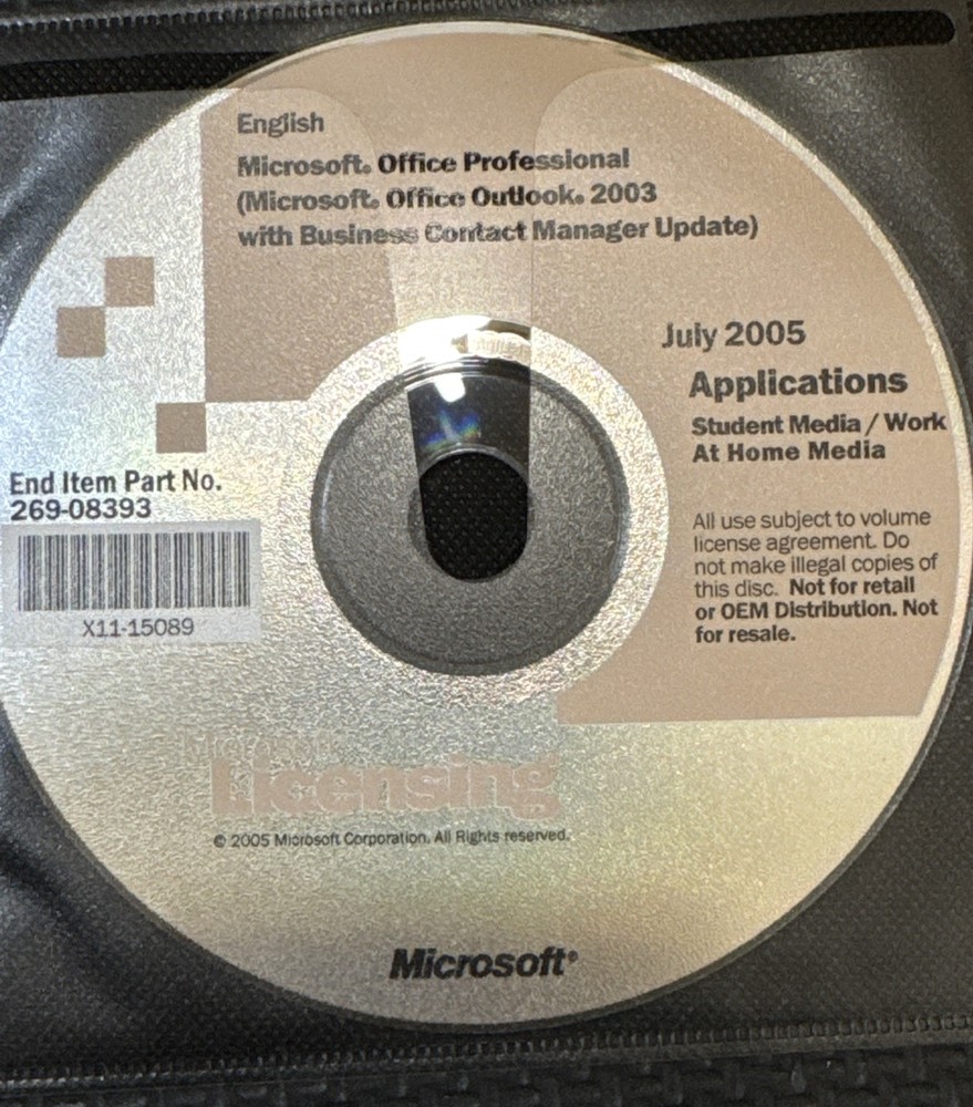 Microsoft Office 2003 Professional Enterprise With Service Pack