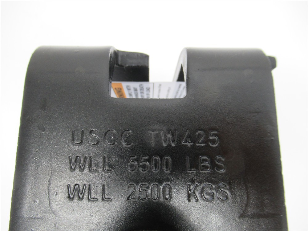 USCC TW425 , 4" Sliding Webbing Winch, 5500 lbs. WLL