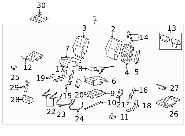 Genuine GM Lower Trim 22772267