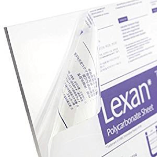 Polycarbonate Lexan Clear Plastic Sheet 1/8" (Select-Your-Size)