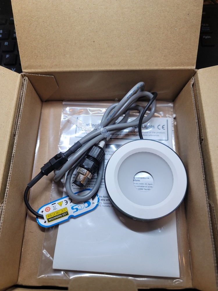 CCS Inc LKR-70BL2 Machine Vision Ring Light Blue